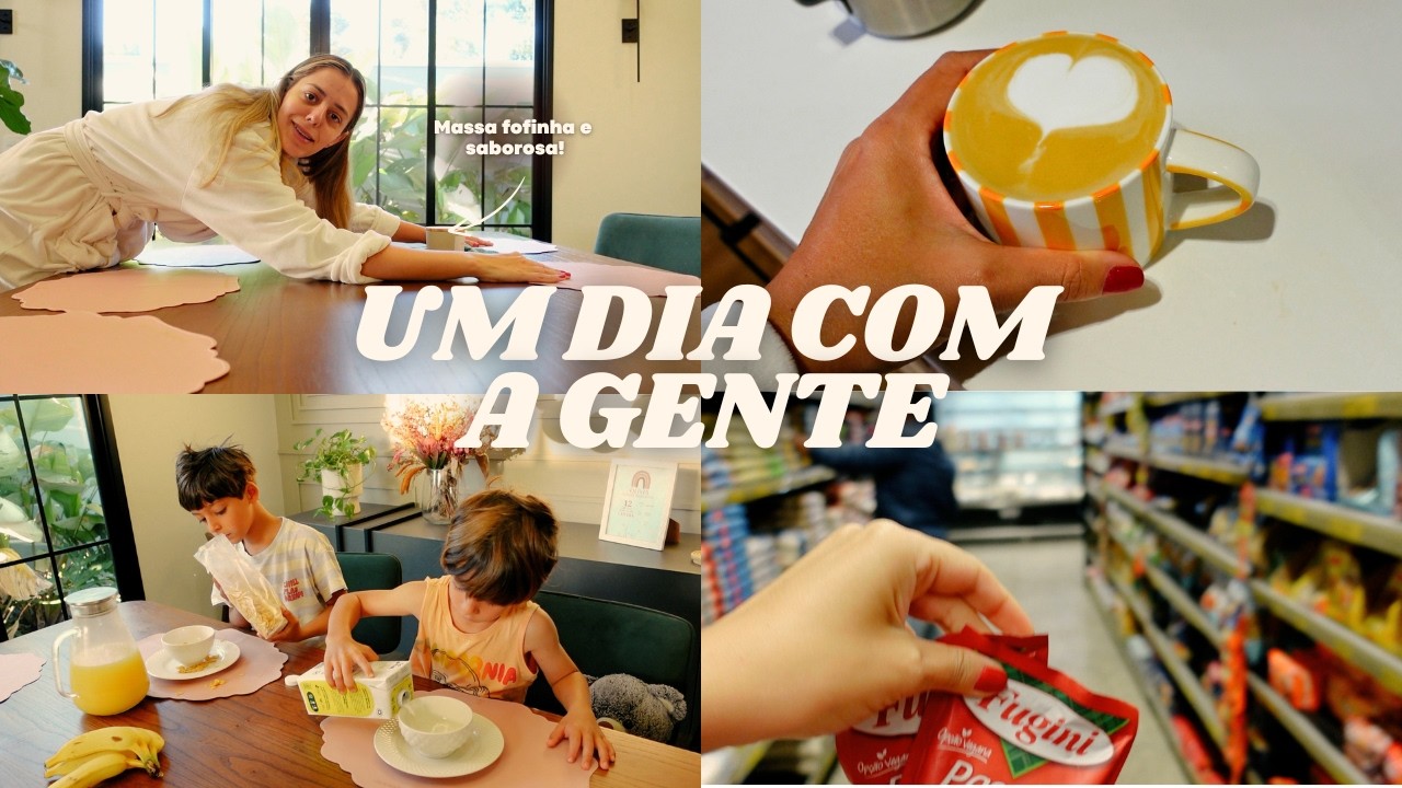 CUIDANDO DE 5 CRIANÇAS DE FÉRIAS EM CASA, COMPRAS DE MERCADO & O QUE COZINHEI HOJE