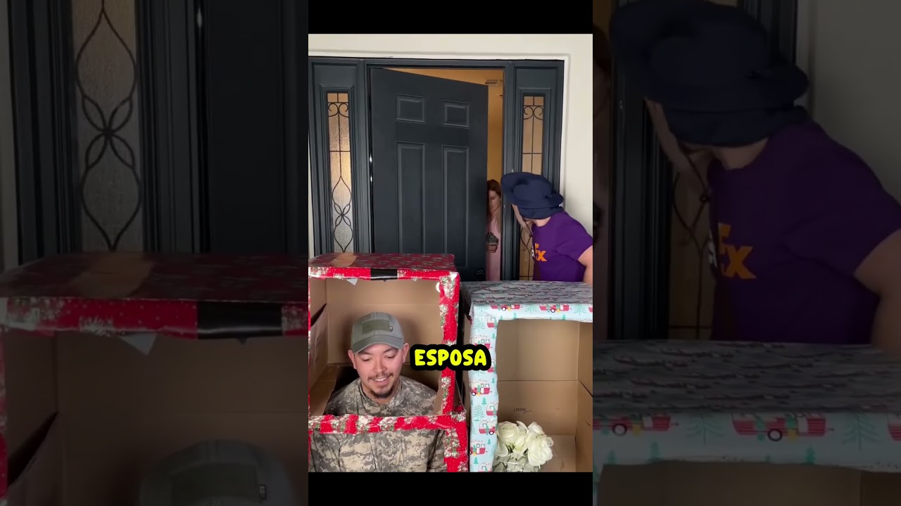 Esse soldado fez uma surpresa pra esposa! Mas ela recebeu uma ligação suspeita…. 🤭