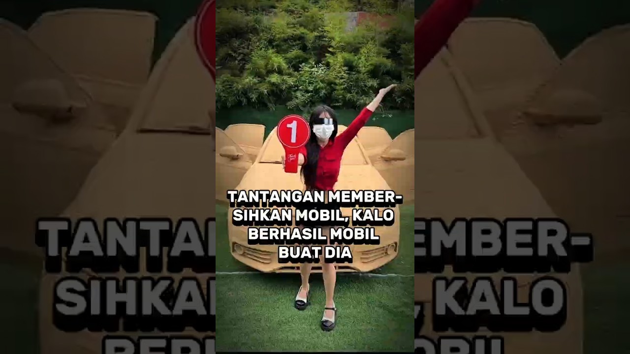 Cewek Ini Bersihin Mobil Paling Kotor yang Pernah Ada! #ytshorts #fyp #tantangan #mobilmewah