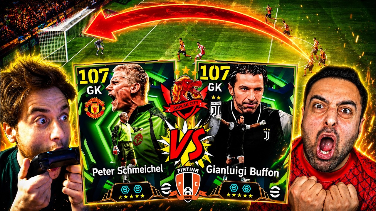 DÜELLO ! 107 BUFFON VS 107 SCHMEİCHEL 😱 29 METRE BURAK YILMAZ BOMBA GOL ! ELPESİCO 26 ÜMİDİ VS EMJAN