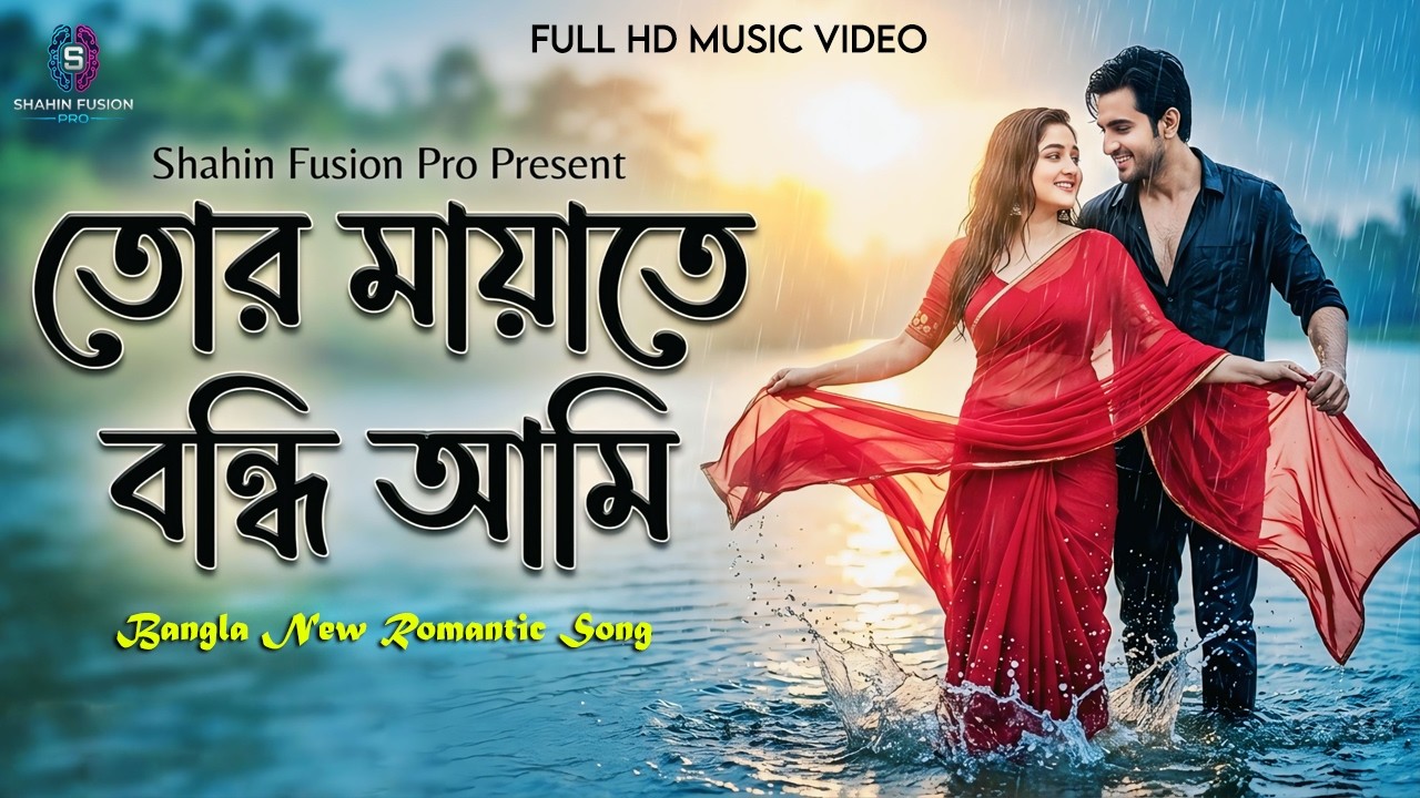 তোর মায়াতে বন্দি আমি  | Tor Mayate Bondhi Ami | Bangla Romantic Song 2026 | Shahin Fusion Pro