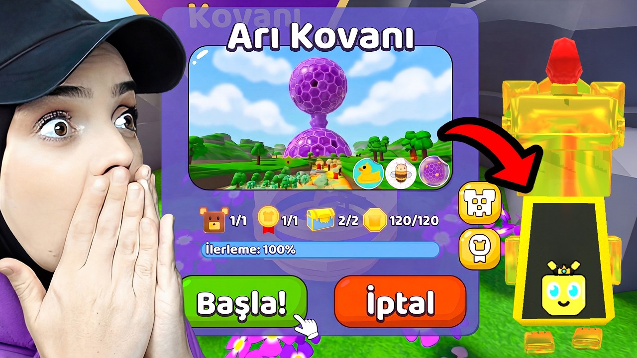 SÜPER AYI OYUNDA OLMAYAN PELERİNİ ALDI! 😱🐻