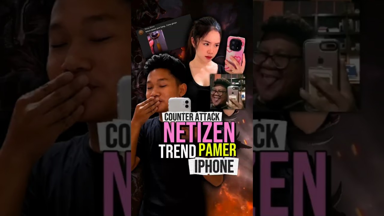 Trend Pamer HP Iphone Kena Ulti Netizen! #shorts