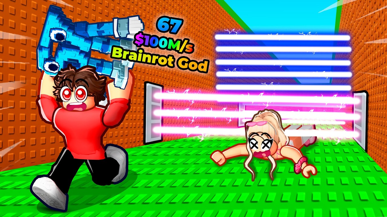 ROBLOX JUMP LASERS FOR BRAINROTS...