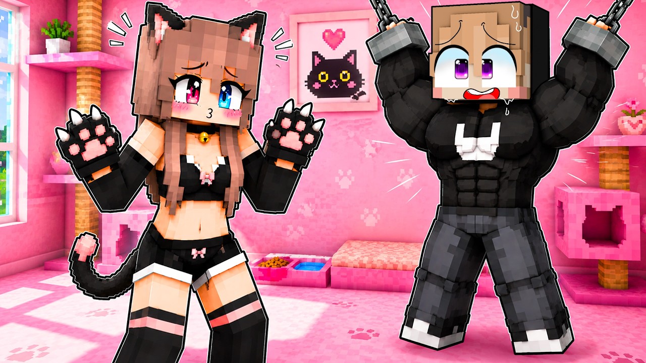 AKU DI CULIK GADIS KUCING CANTIK DI MINECRAFT!!