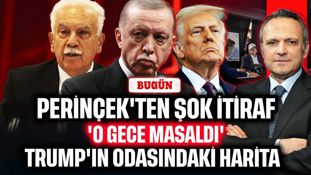 Perinçek'ten şok itiraf!  “Hepsi masal” O haritada Türkiye detayı | BUGÜN