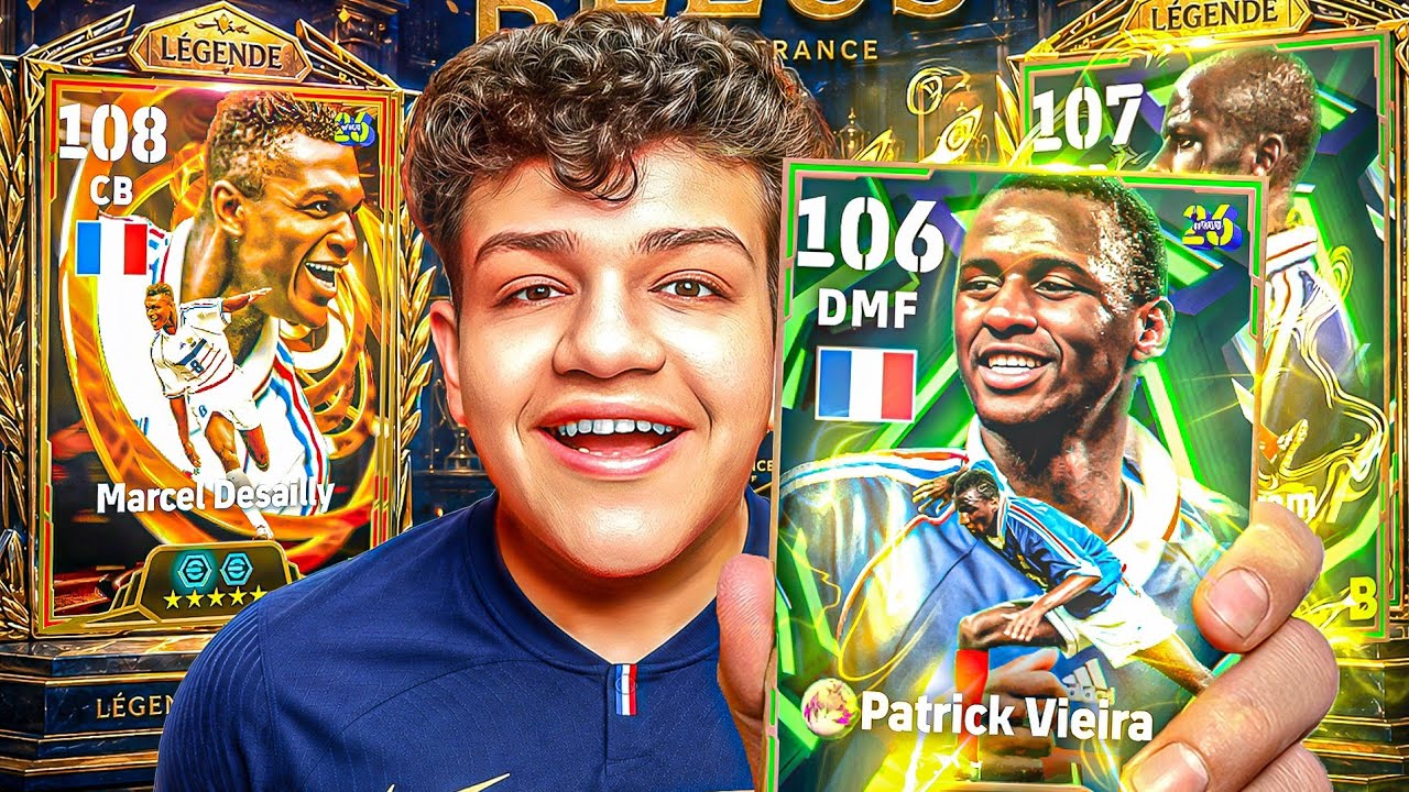 الحظ تاريخي في بكج باتريك فييرا الجديد 🤯🔥 تفجير بكج فييرا و ديسايي الجديد 👑 eFootball 26