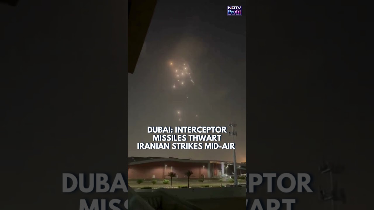 UAE's Interceptor Missiles Thwart Iranian Missiles In Dubai
