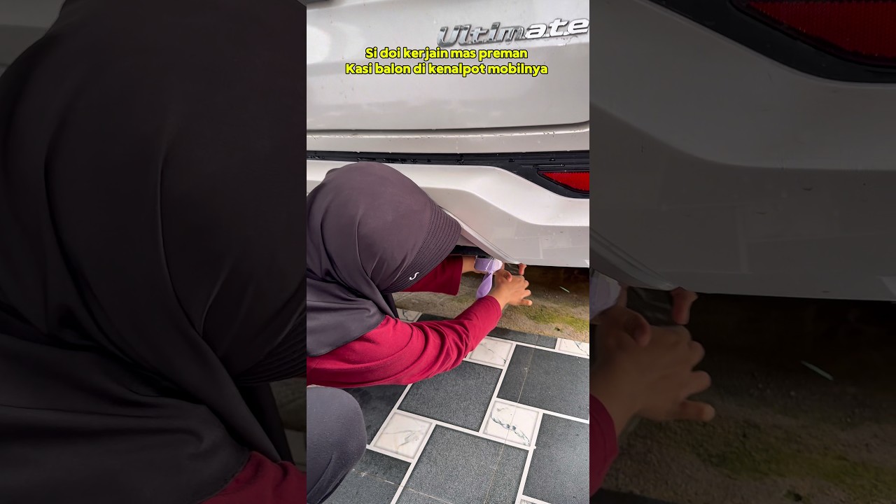 Kasi balon di kenalpot mobil mas preman #shorts #minivlog #bocilwargads #maspreman