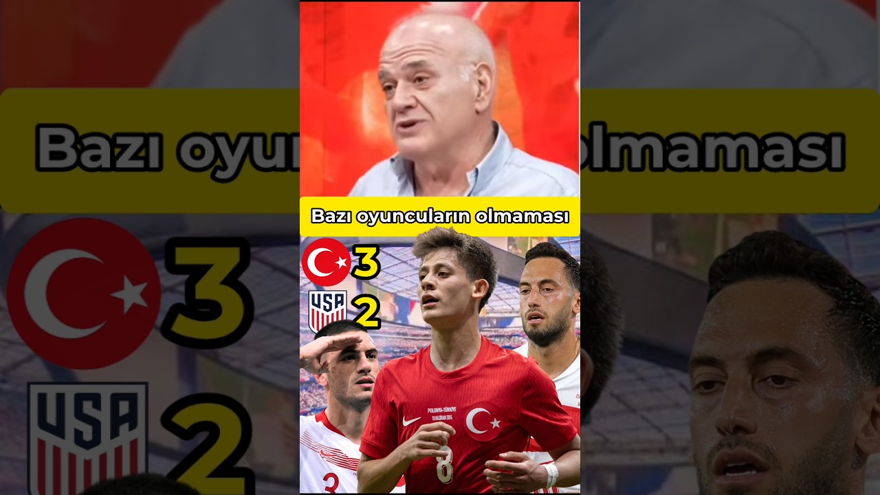 Türkiye 3-2 ABD | Yeni Kaptanımız Arda Güler'dir! #millitakım #dünyakupası