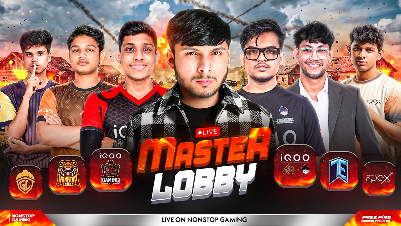 NG DEATH LOBBY LIVE 🔥😍 || FT- NG, TAG, TG, TE, S8UL, TSG, RNTX, RES, RNX, GODL #iQOO  #iQOOZ11