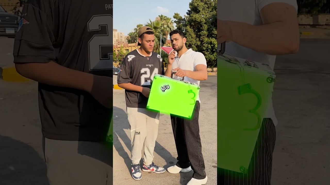 I handcuffed someone to a briefcase for 24 hours 😳🔒 #socialexperiment #egypt #cairo #viral