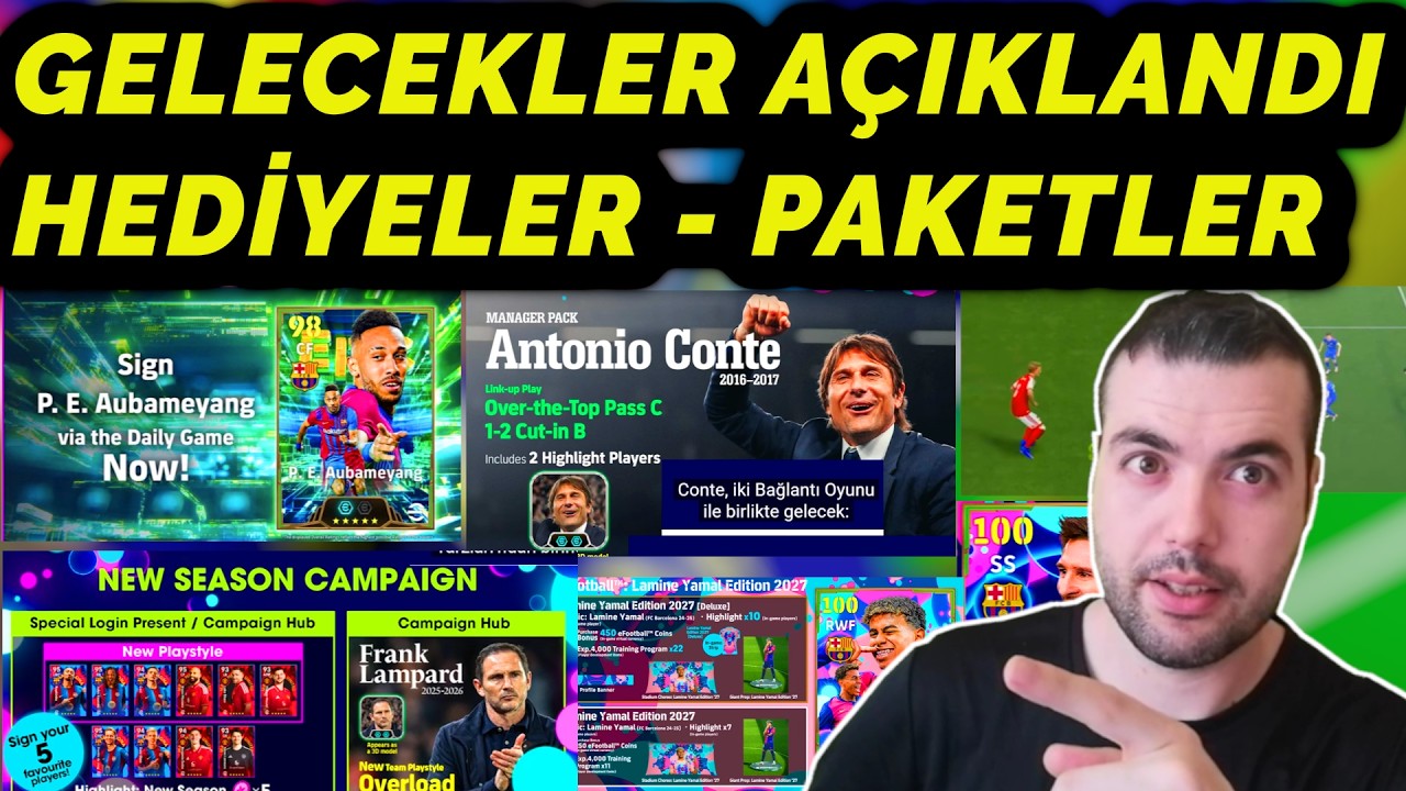 GELECEKLER AÇIKLANDI🔥EFOOTBALL 2027 İLK KAMPANYA, HEDİYELER, DEĞİŞİKLİKLER, EPİC OYUNCULAR