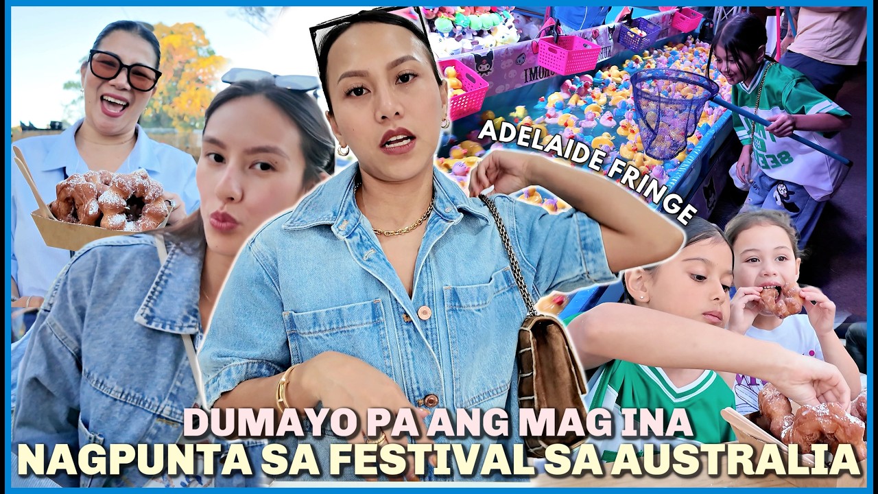 DUMAYO ANG MAG INA PARA MA EXPERIENCE ANG FESTIVAL! ANG SAYA NG GIRLS!  ❤️ | rhazevlogs