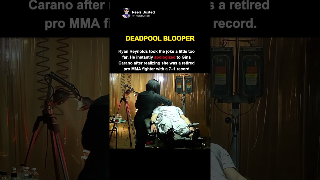 Ryan Reynolds Immediately Said Sorry 😂