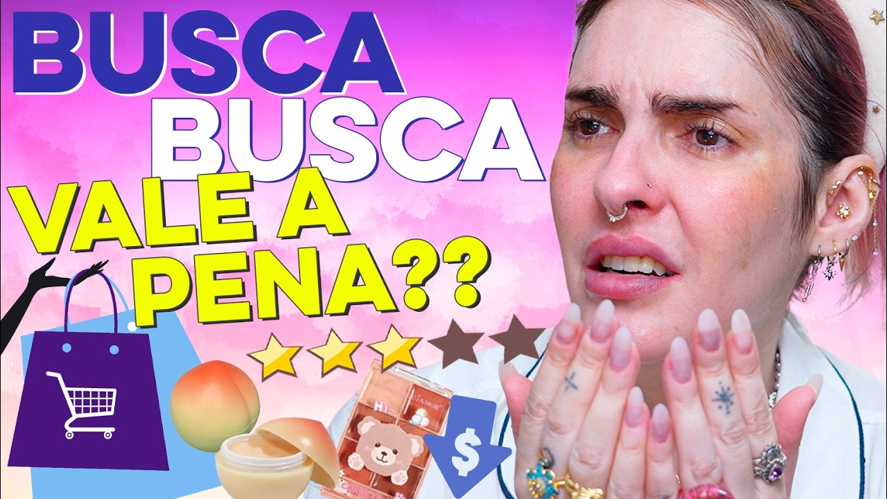 TESTANDO PRODUTOS BARATINHOS DO BUSCA BUSCA - Karen Bachini