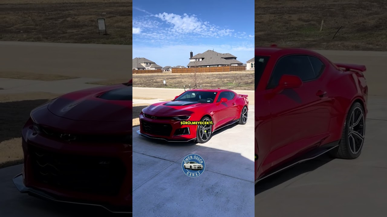 Servis Çalışanları Çaldıkları Arabayı Pert Etti !!! #chevrolet #chevroletcamaro #camaro