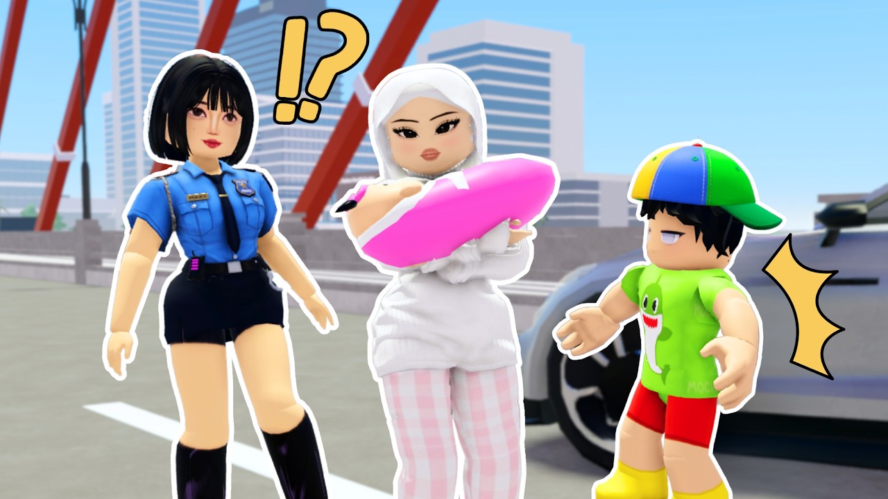 MENEMUKAN BAYI DI JALANAN KOTA METRO | 💖 Metro Life City RP Roblox Indonesia