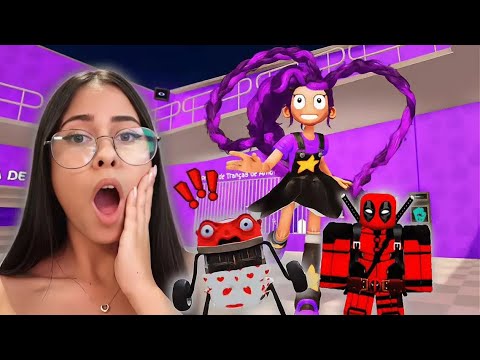 ESCAPE DA PRISÃO DA LILY LOVEBRAIDS DO POPPY PLAYTIME NO ROBLOX😱