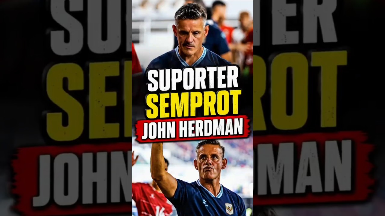 JOHN HERDMAN DISEMPROT DENGAN SUPORTER!