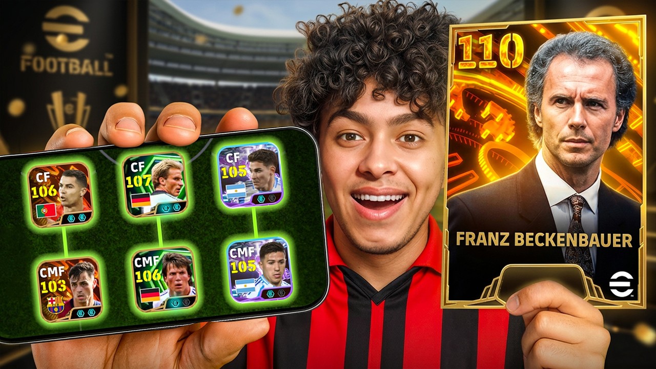 تجربة المدرب بيكنباور مع الثلاثي المرعب.!🔥لينك اب اسطوووري🤯 !! eFootball 26