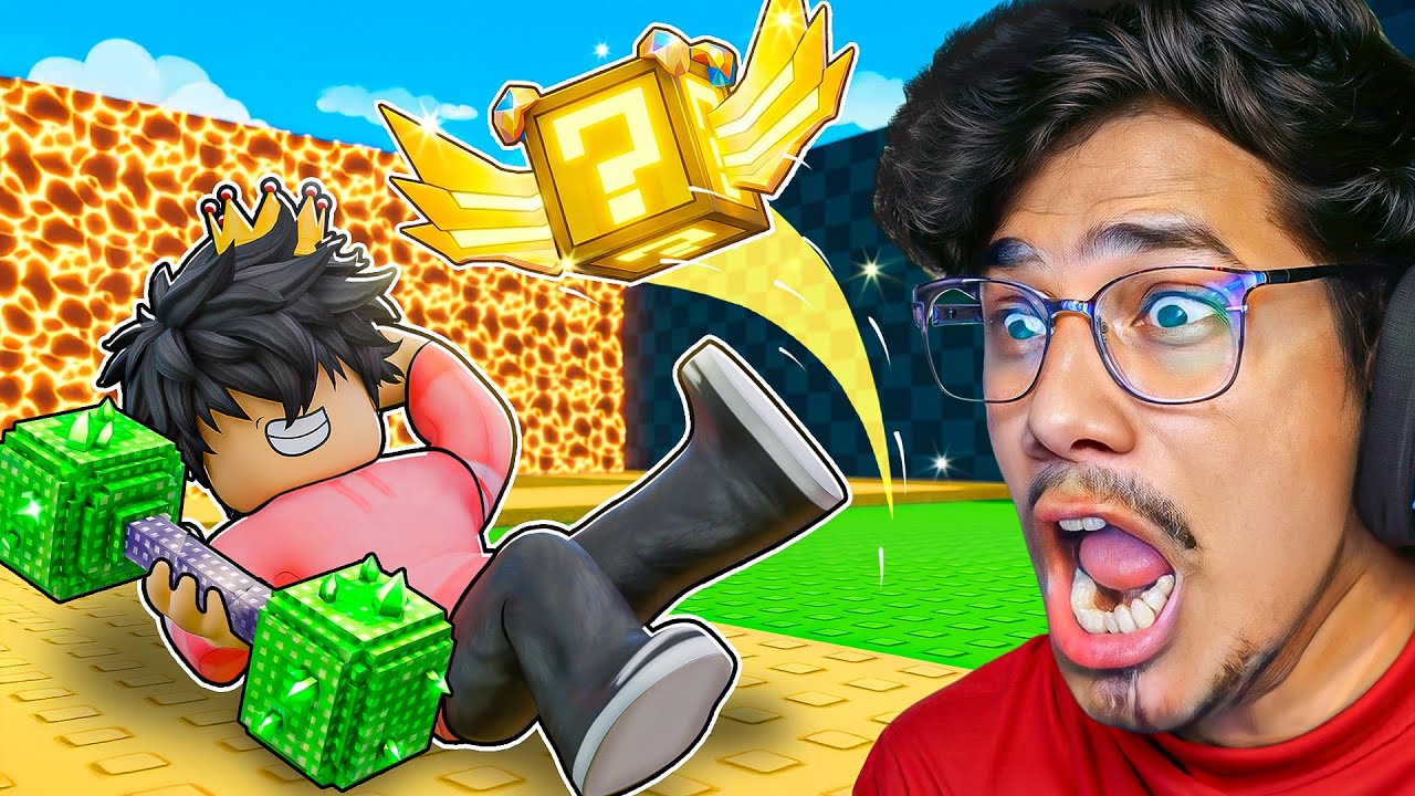 I COMPLETED KICK A LUCKY BLOCK ROBLOX 😱