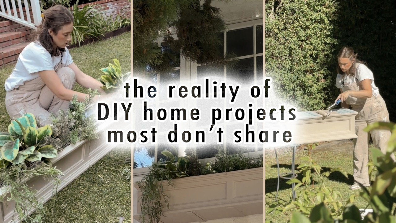 the reality of DIY home projects *most don't share* | XO, MaCenna Vlogs