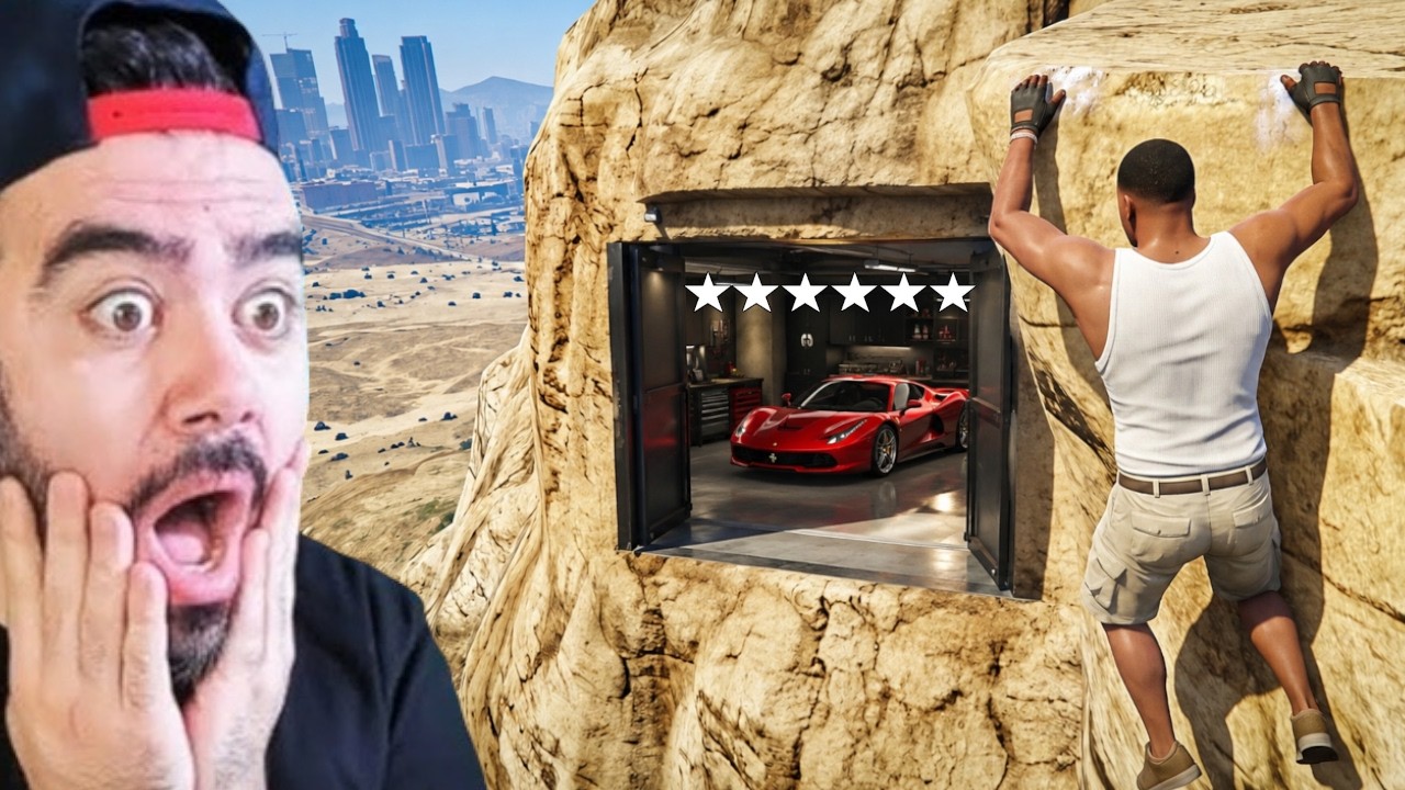 FRANKLIN 6 YILDIZ GARAJINI AÇTI - GTA 5 MODS
