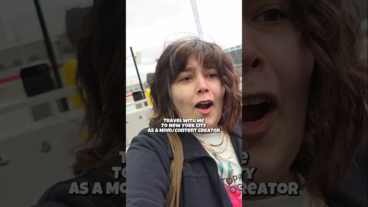 Travel day vlog with a middle class mom turned content creator! 🤭