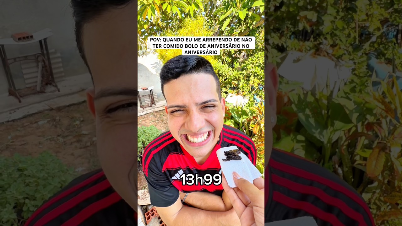 POV: QUANDO EU ME ARREPENDO DE NÃO TER COMIDO BOLO DE ANIVERSÁRIO NO ANIVERSÁRIO
