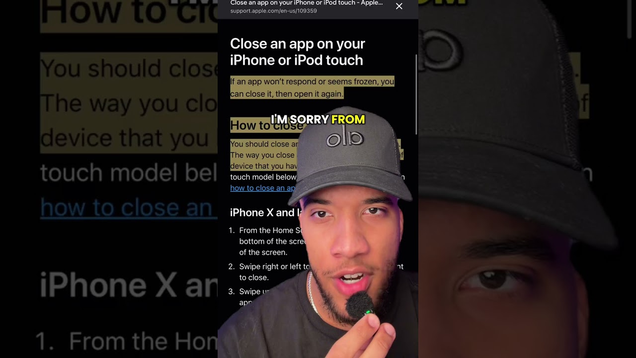 Why there’s no “close all tabs” button on IPhone… #c#carterpcstech #ios #iphone17