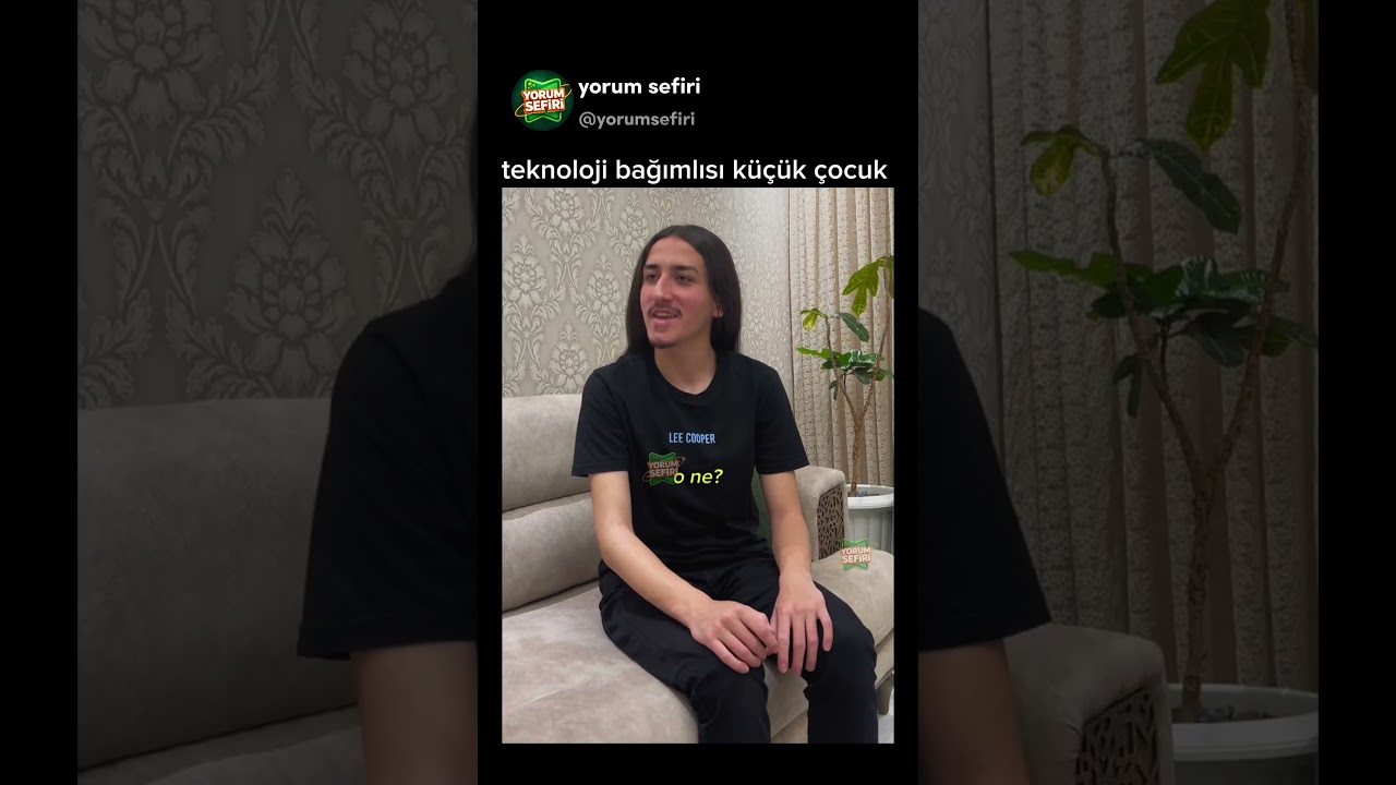 teknoloji bağımlısı küçük çocuk😅