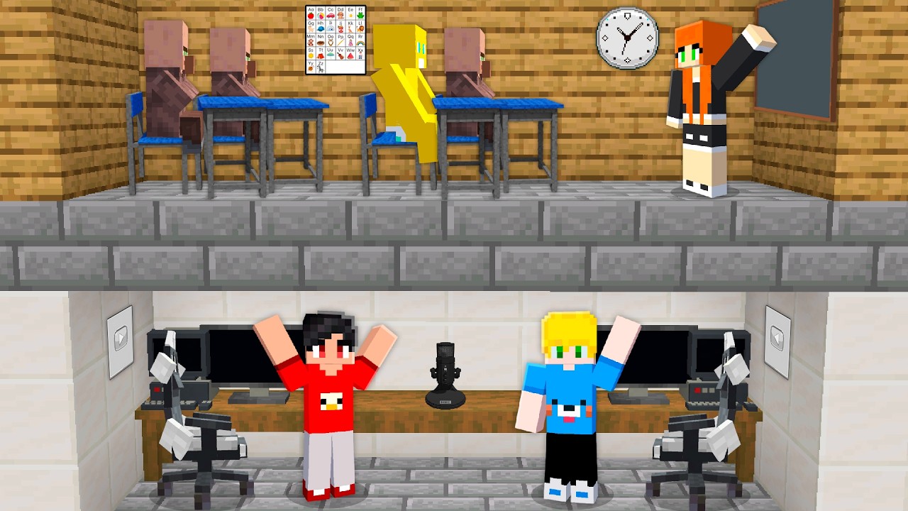 Criamos uma SALA SECRETA de JOGOS na casa dos amigos