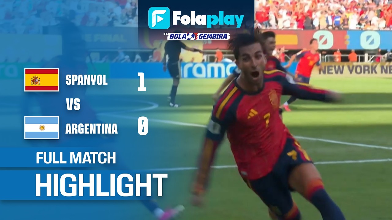 SOROTAN PERTANDINGAN LENGKAP | SPANYOL VS ARGENTINA | FINAL PIALA DUNIA FIFA 2026 | 20 JULI 2026