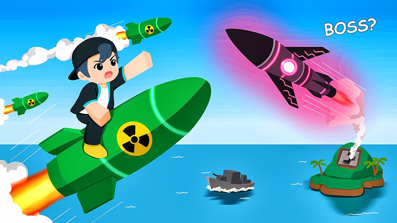 GOKIL!! Gabungkan Nuklir Pro VS BOSS Nuklir Titan? 🚀🗿🔥 | Merge a Nuke Indonesia