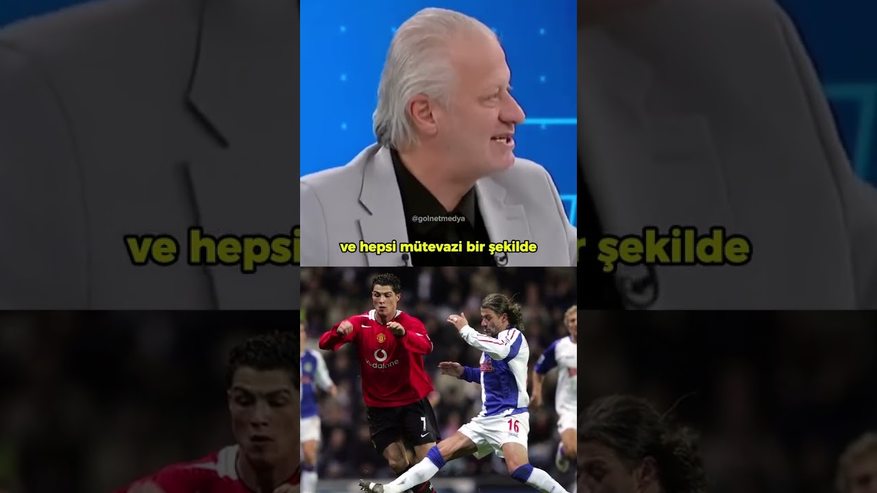 Tugay Kerimoğlu'nun, Beckham ve Cristiano Ronaldo anısı