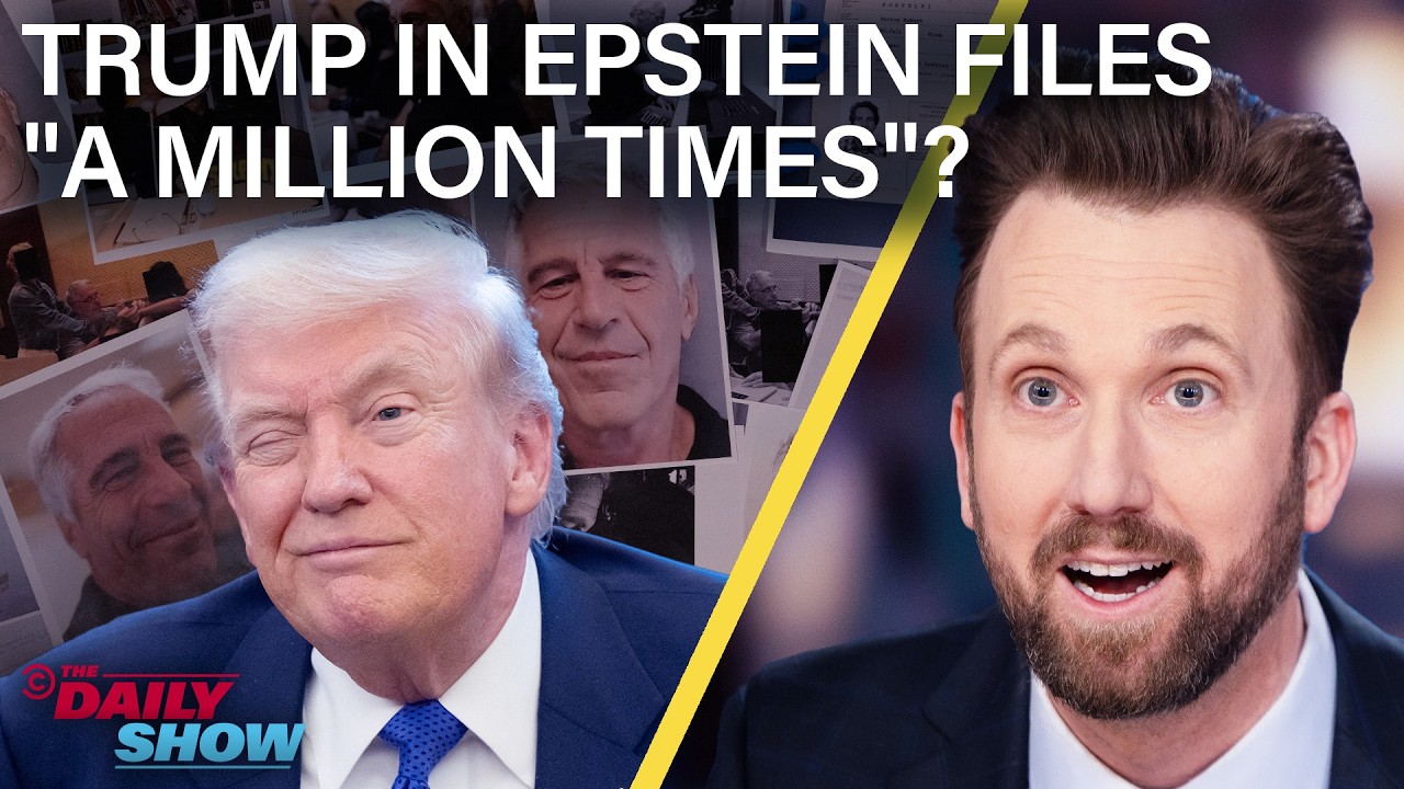 Trump in Epstein Files "a Million Times" & Lutnick Admits Lunch with Epstein | The Daily Show - Published by The Daily Show