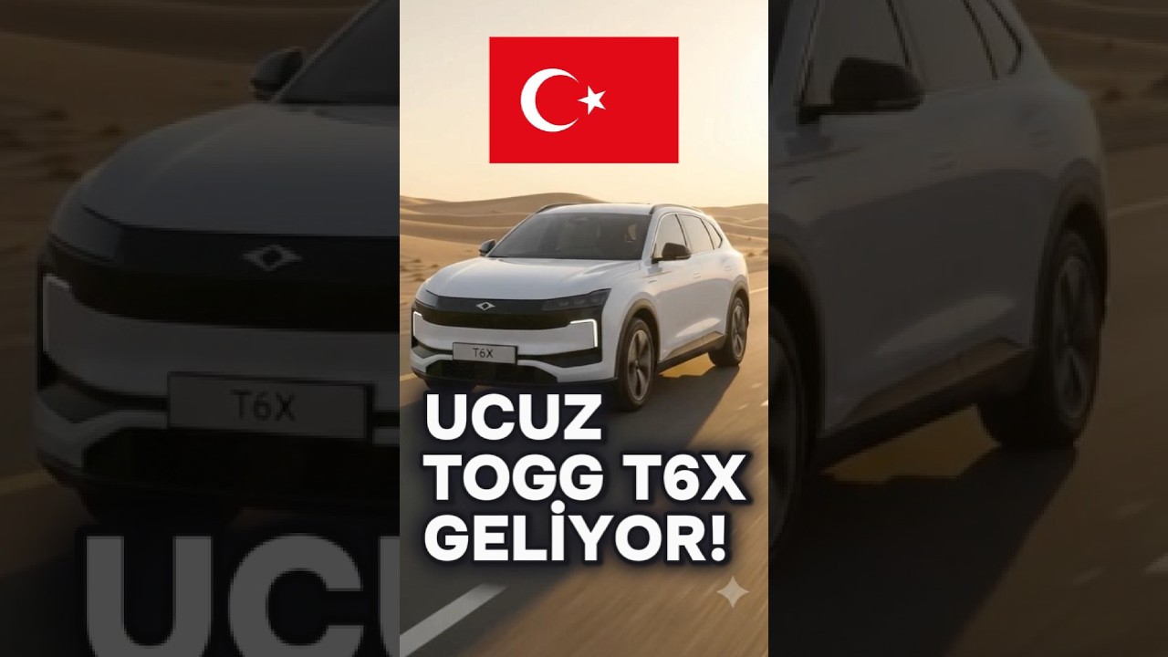 Uygun fiyatlı Togg T6X çıktı! 😳