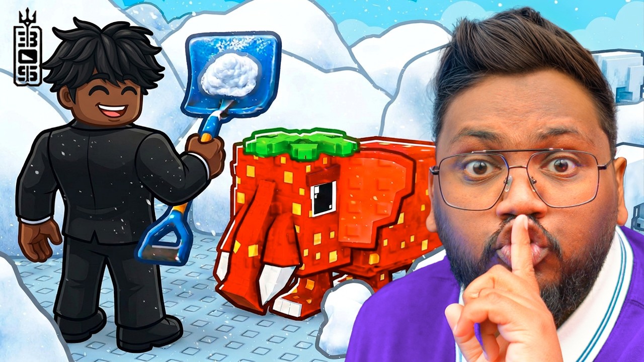 احفر الثلج  تحدي الشخصنه   - تختيم -  ! Roblox Shovel Snow For BrainRots