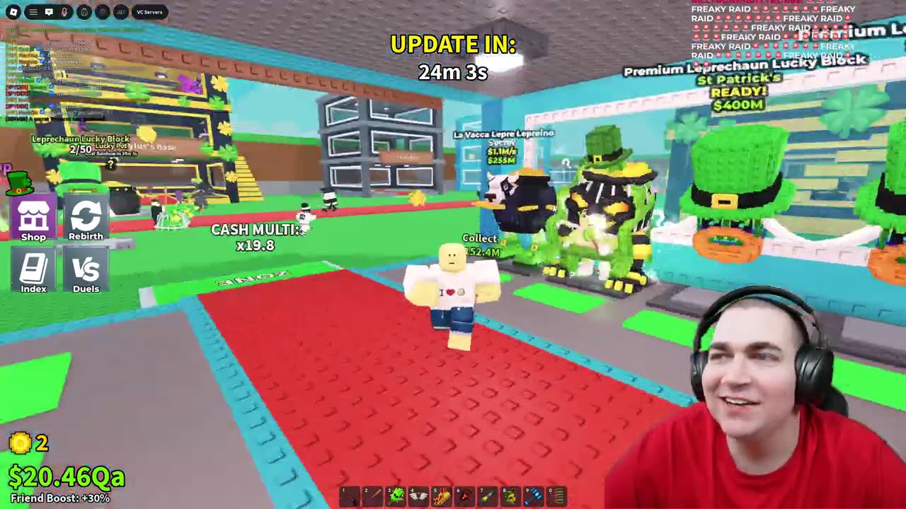 STEAL A BRAINROT ST PATRICKS DAY