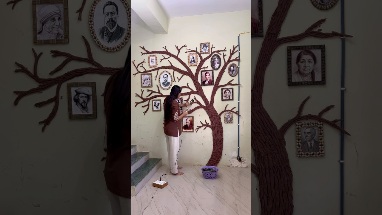 Wall decoration at home