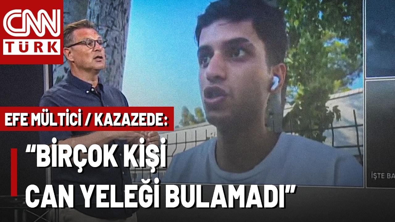 Batan Gemiden Kurtulan Genç İhmalleri Anlattı! 242 Yolcuyla O Gemi Nasıl Battı?