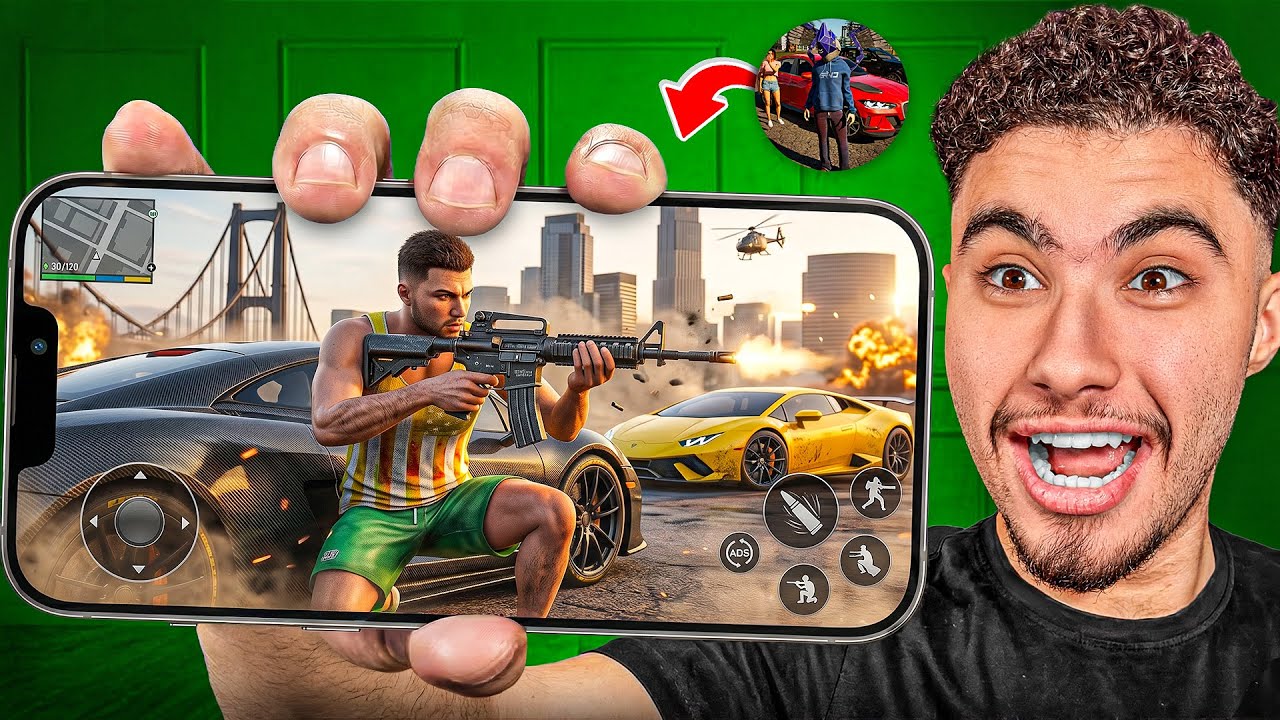 جربت قراند الحياه الواقعية على الموبايل لاول مرة