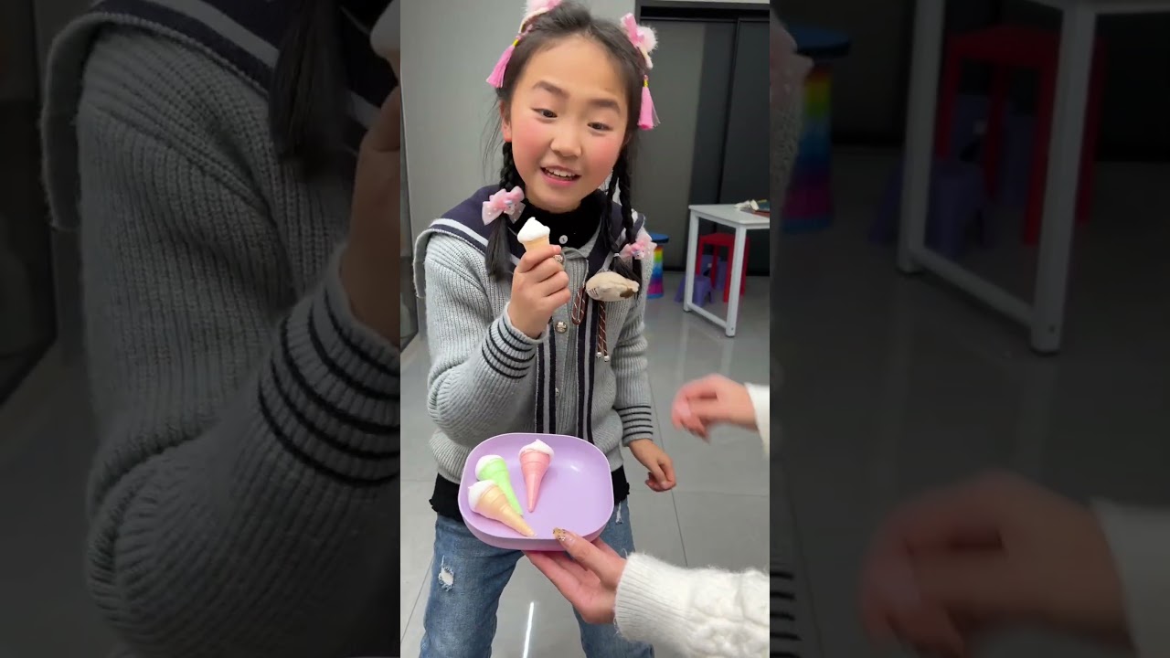 Cool Items! This is the first time I've ever seen ice cream like this! 🥰 #Funnyfamilygames