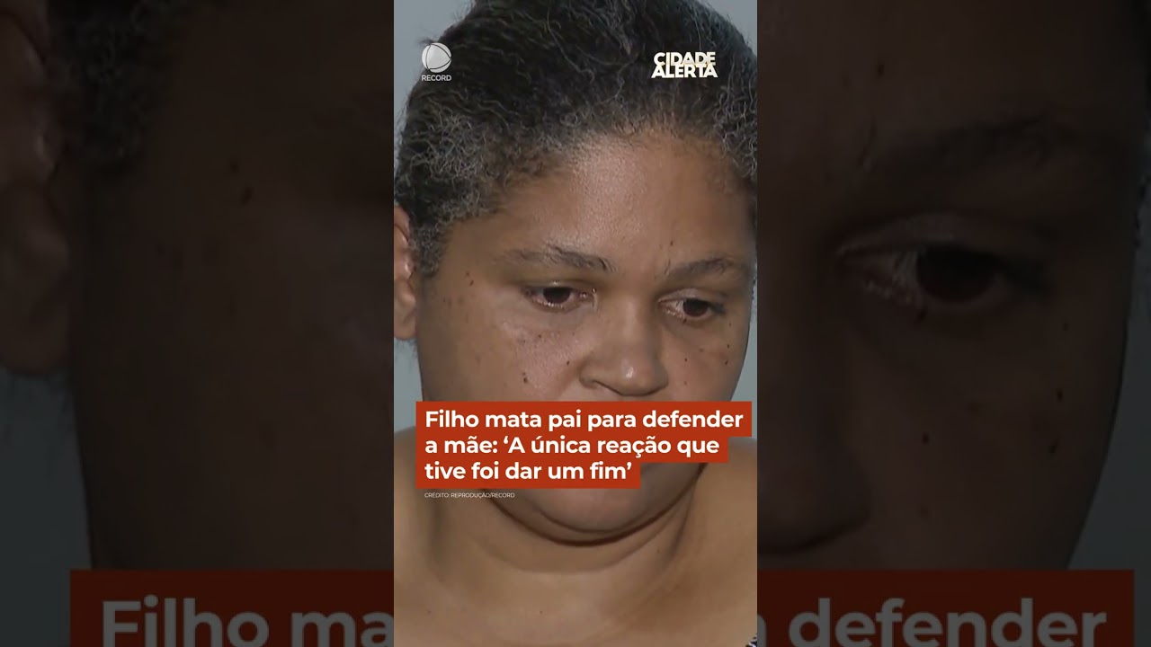 Filho mata pai para defender a mãe: ‘A única reação que tive foi dar um fim’ #Shorts #CidadeAlerta
