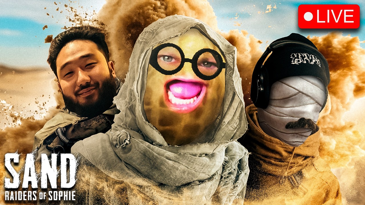 🔴LIVE | SAND: RAIDERS OF SOPHIE w/ GIMMICK & COCONUT | WACKADOODLE WEDNESDAY | #BUNGULATE