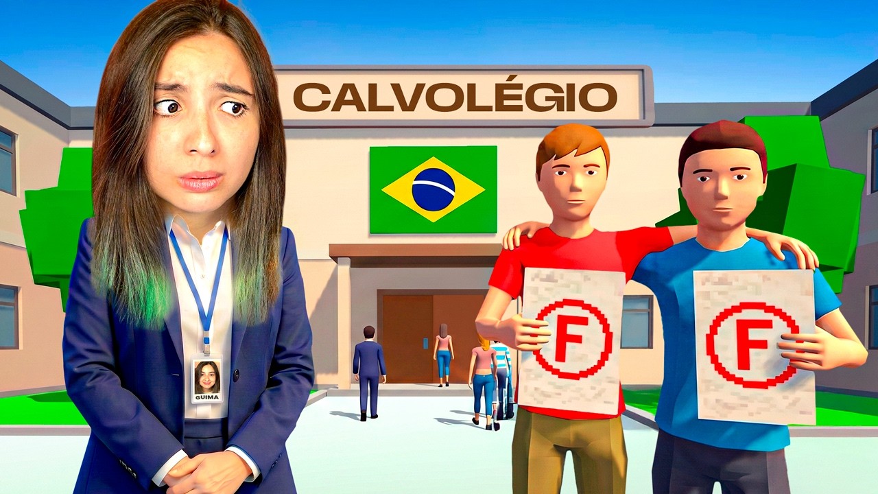 COMPREI UM COLÉGIO... MAS SÓ TEM ALUNOS BURROS.