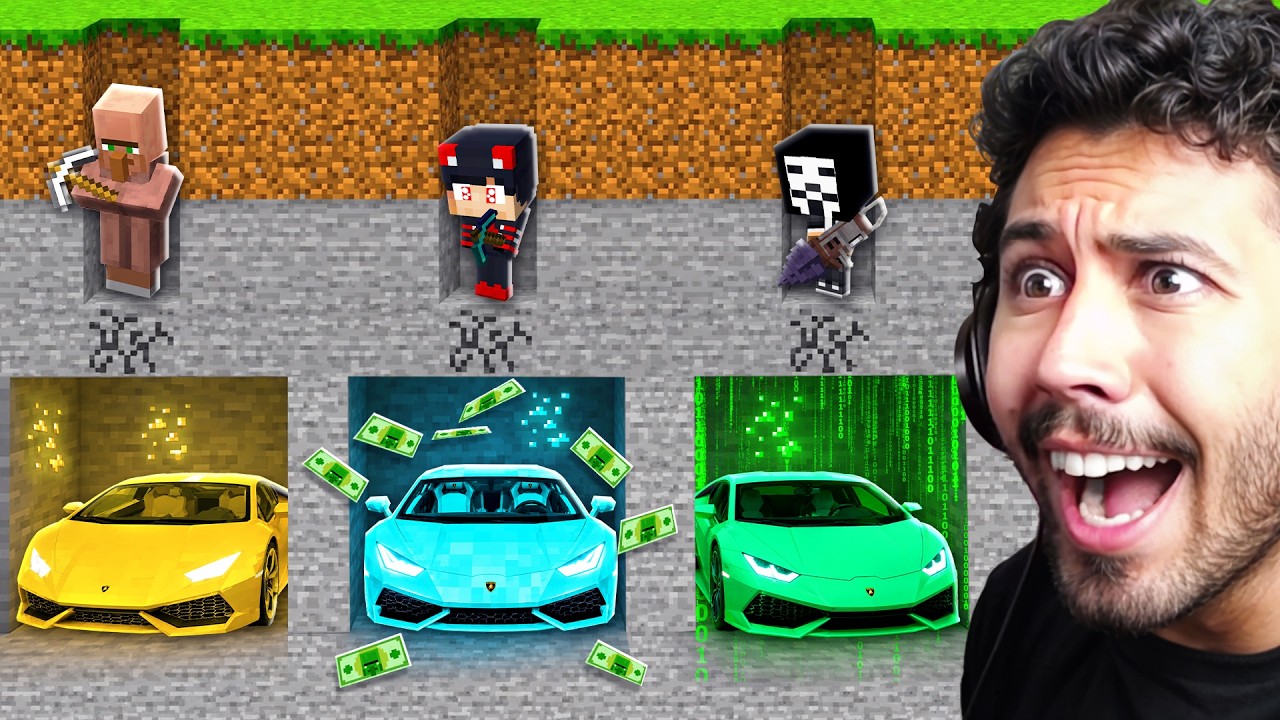 اكتشفنا سيارات خارقة مدفونة في قرية ماين كرافت !!؟