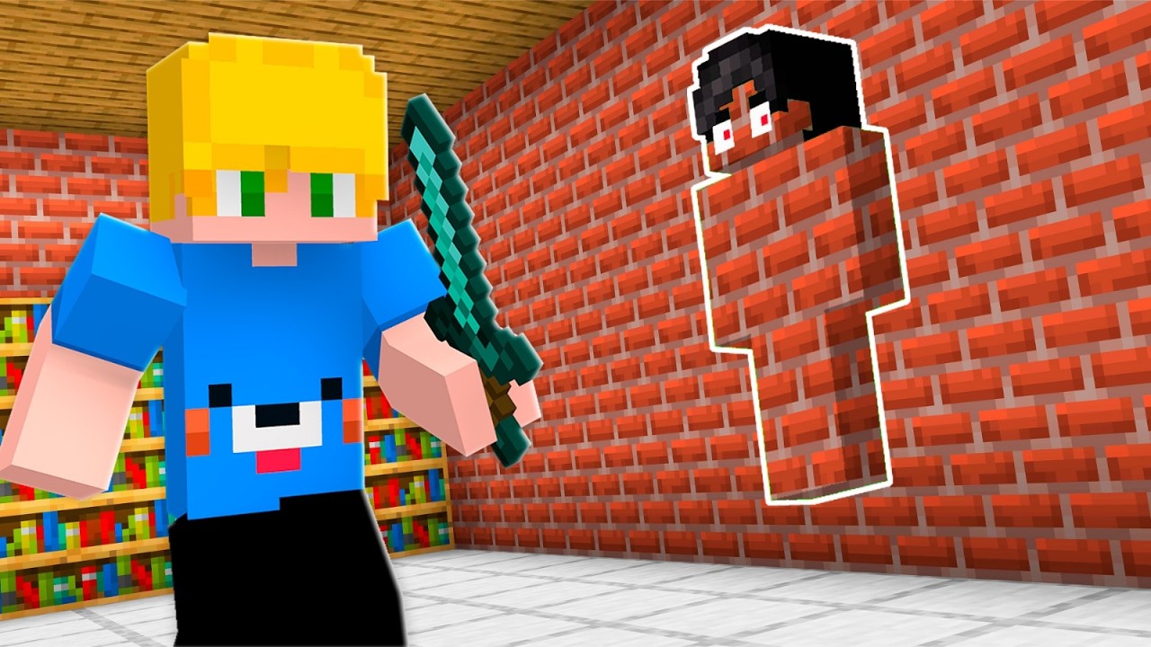 FIZ o DESAFIO do MECCHA CAMALEÃO com meus amigos no minecraft