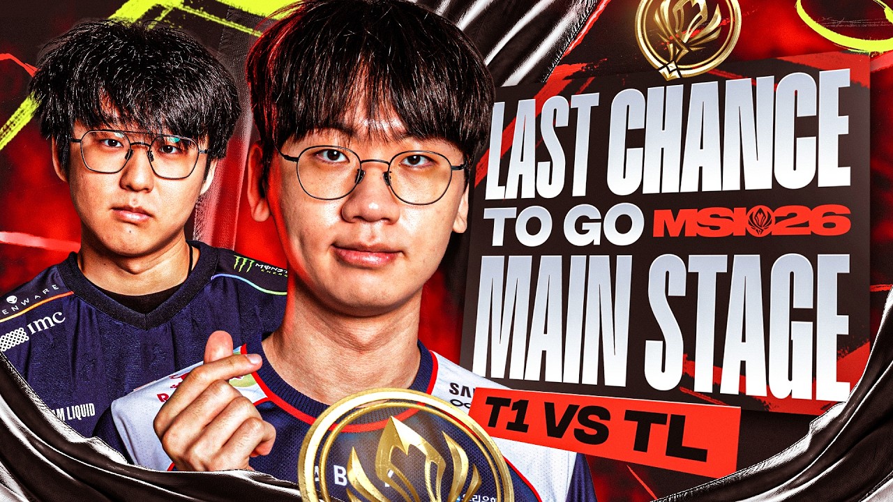 LAST CHANCE TO GO MAIN STAGE - T1 VS TLAW - MSI 2026